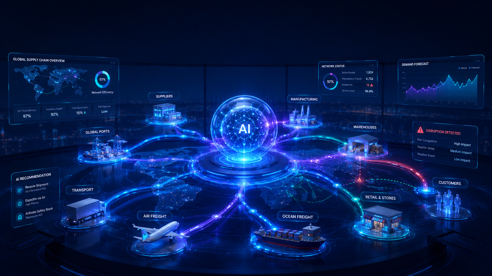Agentic AI in Supply Chain: Optimizing Resilience and Efficiency